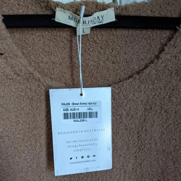 Morrisday The Label JUNIORS AUSTRALIAN BRAND KIMMY TOP Size L - Picture 3 of 5